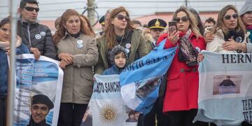 Homenaje a un año de la última zarpada del submarino A\u002ER\u002EA San Juan
