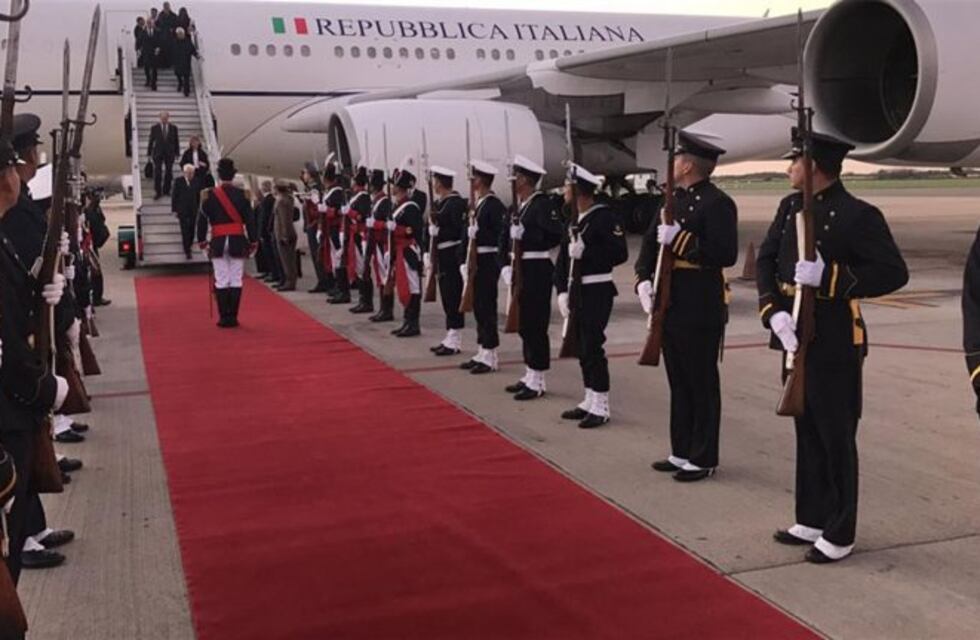 Llegó el presidente de Italia y la canciller Malcorra destacó el "sólido vínculo" entre ambos países