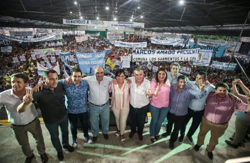 Multitudinario acto del peronismo en Aguilares