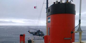 Cambiemos ganó en la Antártida con el 88,65% de los votos FOTO: DYN/ARMADA ARGENTINA\u002E