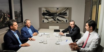 Sergio Massa, Juan Manuel Urtubey, Miguel Pichetto y Juan Schiaretti presentaron un PJ “alternativo”