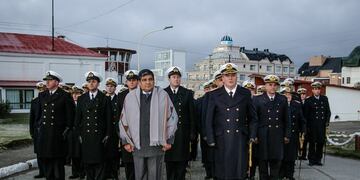 El vicegobernador de Tierra del Fuego, Juan Carlos Arcando, asistió a la ceremonia