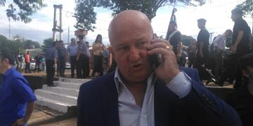 Claudio Filippa, intendente de Iguazú