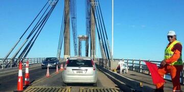 Arreglos en el puente