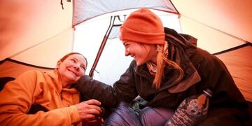 Isabella de la Houssaye y su hija, Bella Crane,