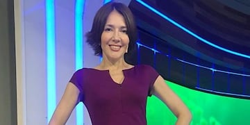 La particular y sensual forma en la que se saca el tapabocas Cristina Pérez