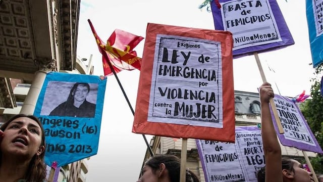 Marcha Ni una menos en Rosario