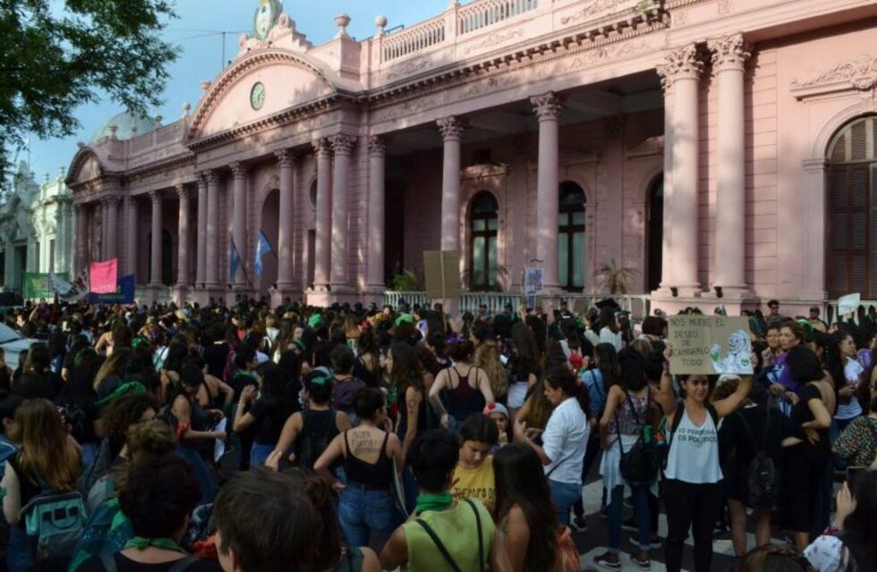 La movilización del 8M en Corrientes