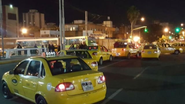 Corte de taxistas