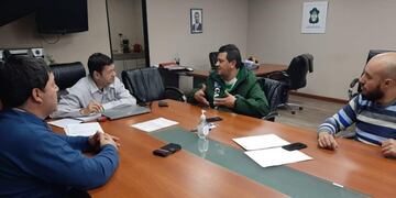 Reunión de Jefe de Gabinete de Ushuaia con Sindicatos