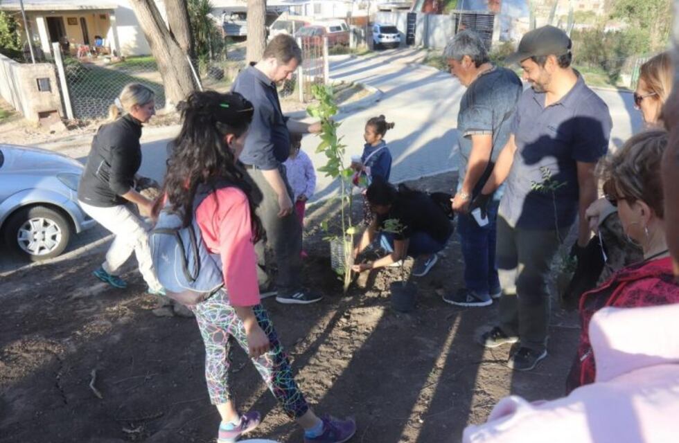El Día del Árbol se festejó de la mejor manera en Carlos Paz
