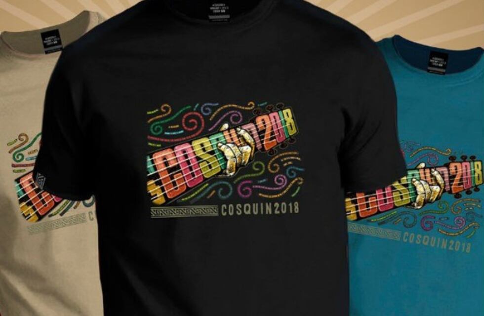 Cosquín 2018: remeras oficiales con nueva modalidad de venta