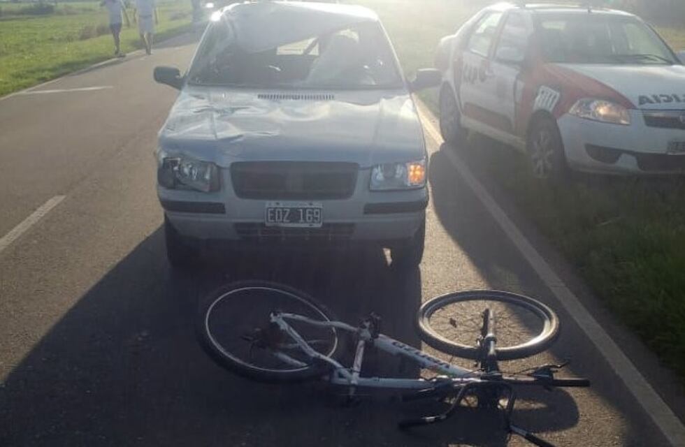 Murió el ciclista atropellado en La Paquita