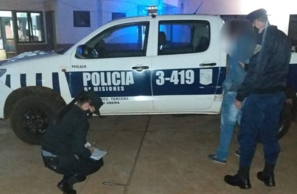 Amenazó de muerte a su pareja con un cuchillo de carnicero