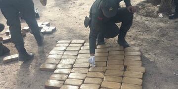 La cocaína secuestrada\u002E