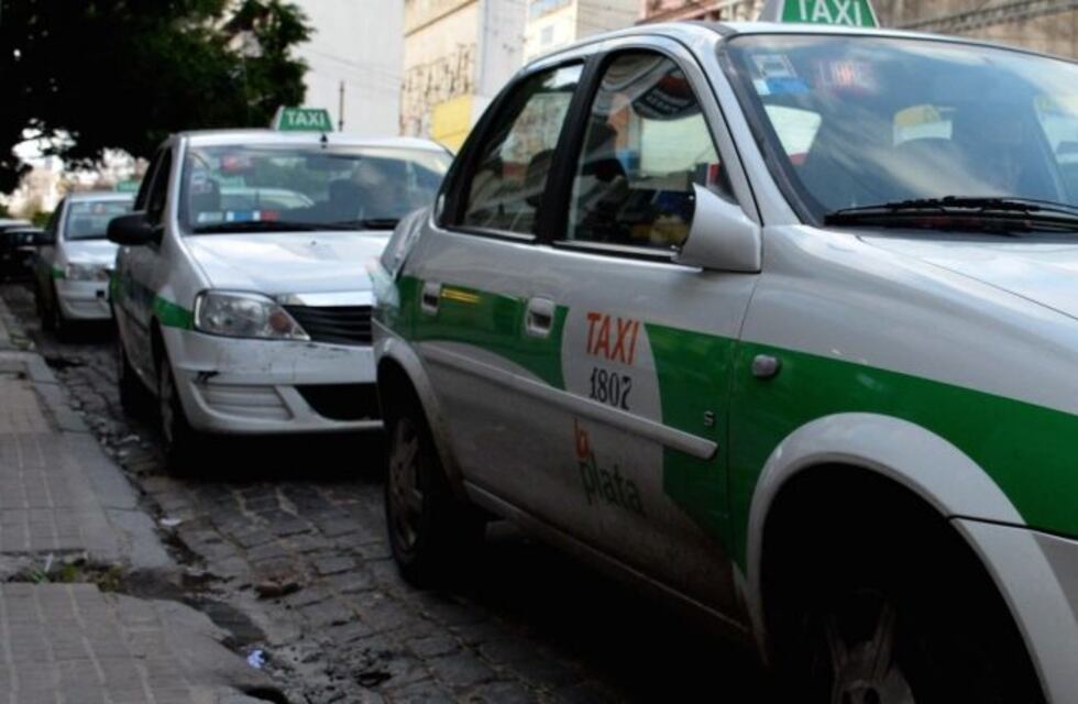 Los taxistas platenses podrían llevar publicidad en la luneta