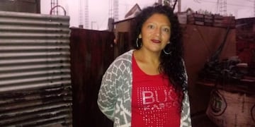 Delia Vargas, referente del merendero \