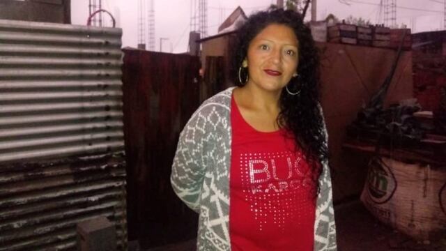 Delia Vargas, referente del merendero \