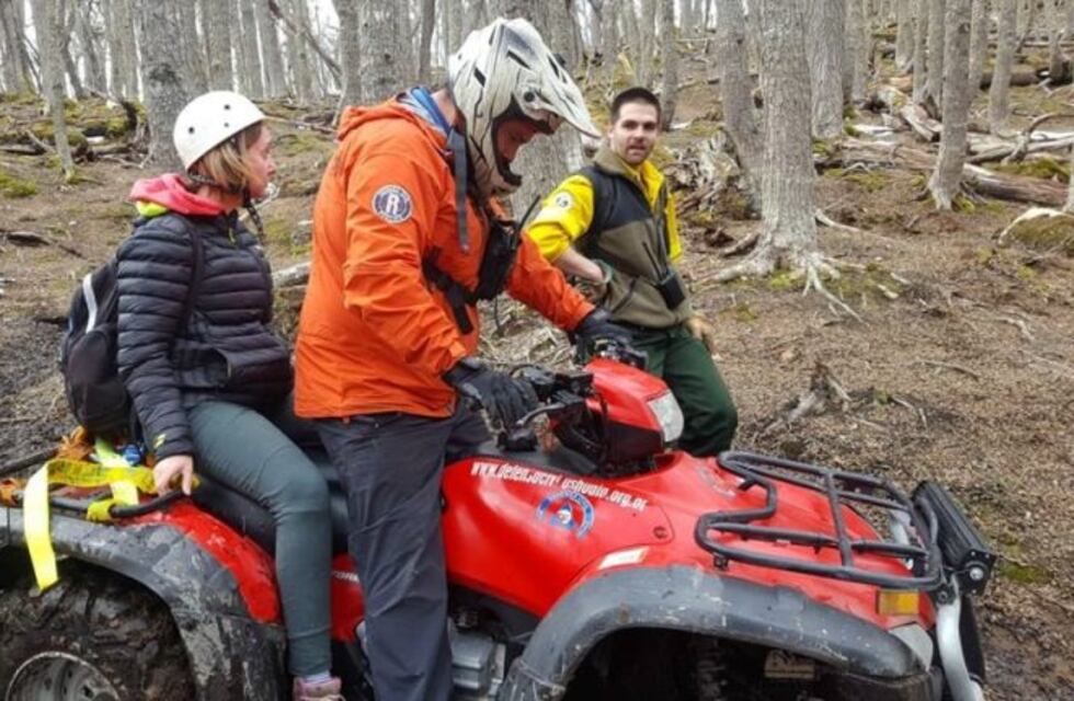 Dos senderistas debieron ser rescatados tras extraviarse en el Cañadón de la Oveja