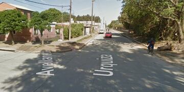 El violento hecho se desató en inmediaciones de calle Urquiza\u002E (Street View)