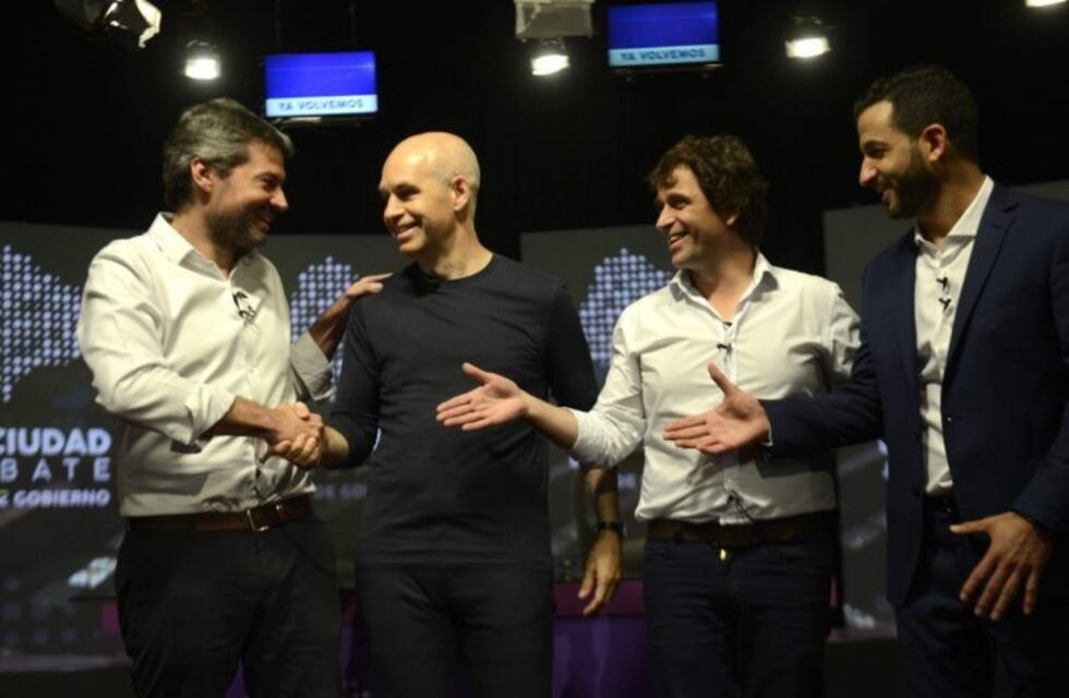 Debate en la Ciudad: Matías Lammens no logró incomodar a Horacio Rodríguez Larreta, que sacó chapa de su gestión