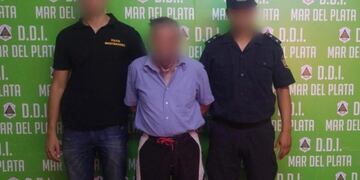 Aberrante: anciano de 80 años fue detenido acusado de violar a su nieta de 13 en el barrio Libertad (Foto: Telefé Mar del Plata)