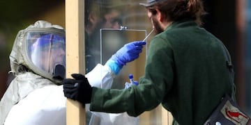 kit de detección rápida de coronavirus