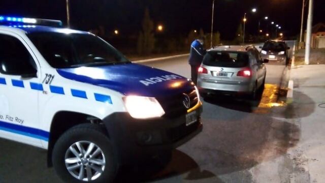 Caleta Olivia controles policiales