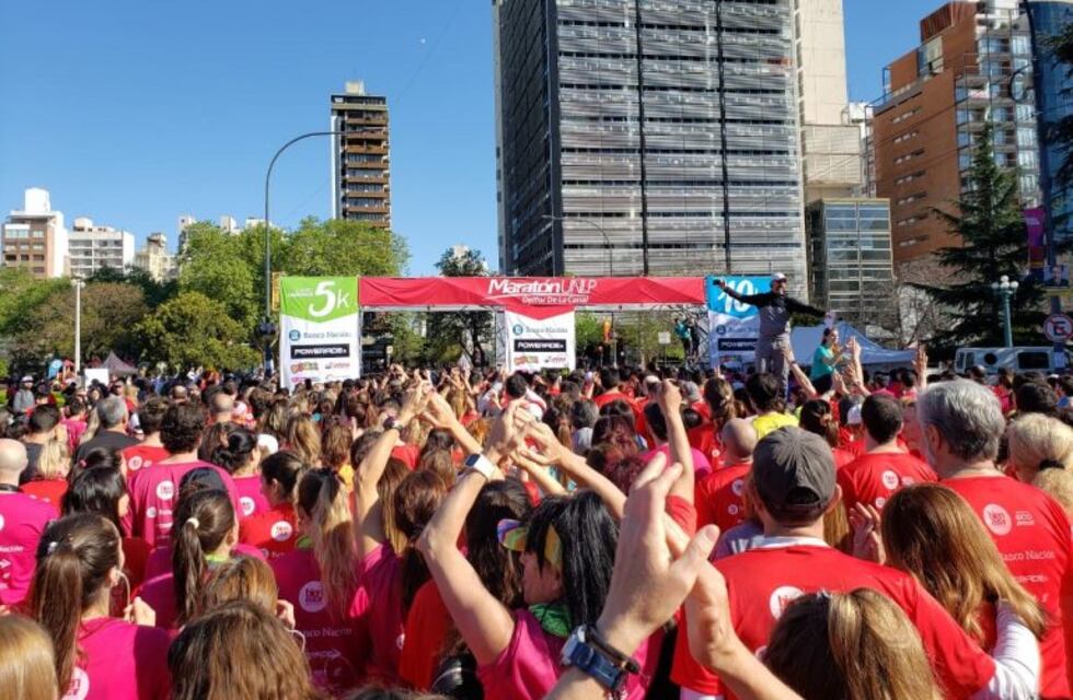 Se corrió la Maratón solidaria organizada por Universidad Nacional de La Plata