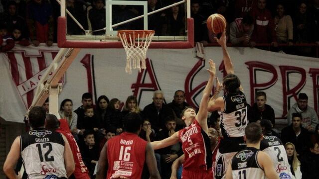 Instituto peleu00f3 ante la calidad de Olu00edmpico, que se llevu00f3 la victoria del Sandru00edn.
