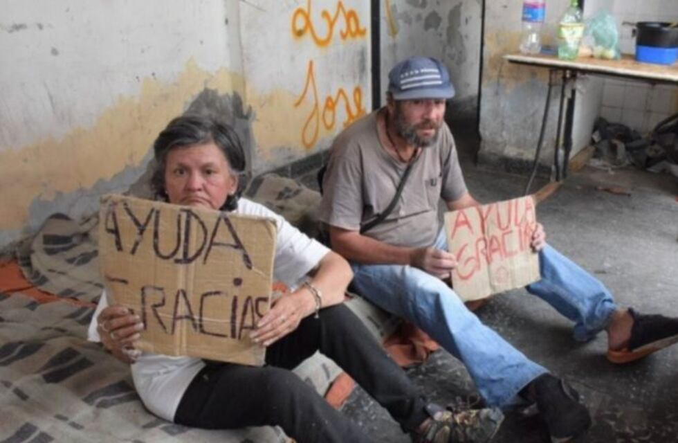 Vivían en una estación abandonada y 9 meses después aceptaron ser trasladados