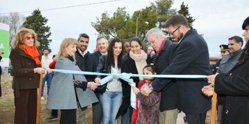 Inauguraciones en Ataliva Roca (Vía Santa Rosa)