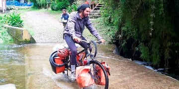 Brian Alanis en Ecuador (Facebook)