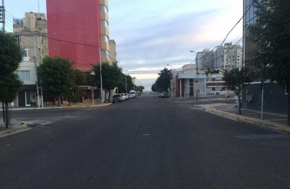 Este domingo las calles de la ciudad quedaron desiertas