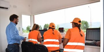 Balanza control de carga pesada en San Luis