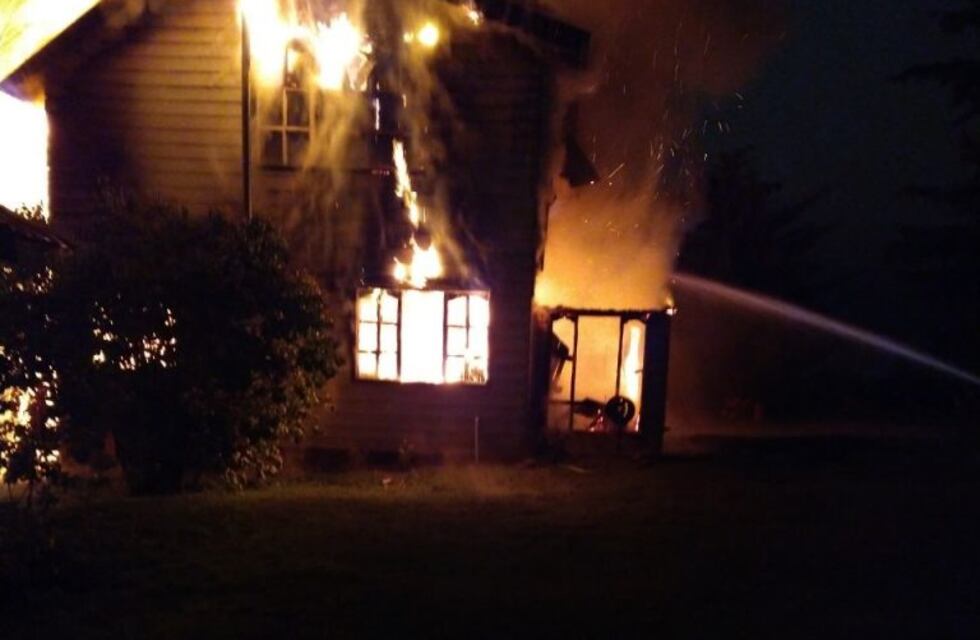 Trágico: incendio terminó con la existencia de antigua pobladora