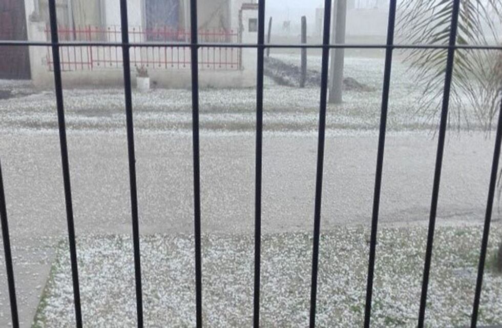 Cayó piedra en seco en el sur cordobés