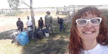 Jornada de limpieza del humedal de Arroyo Pareja