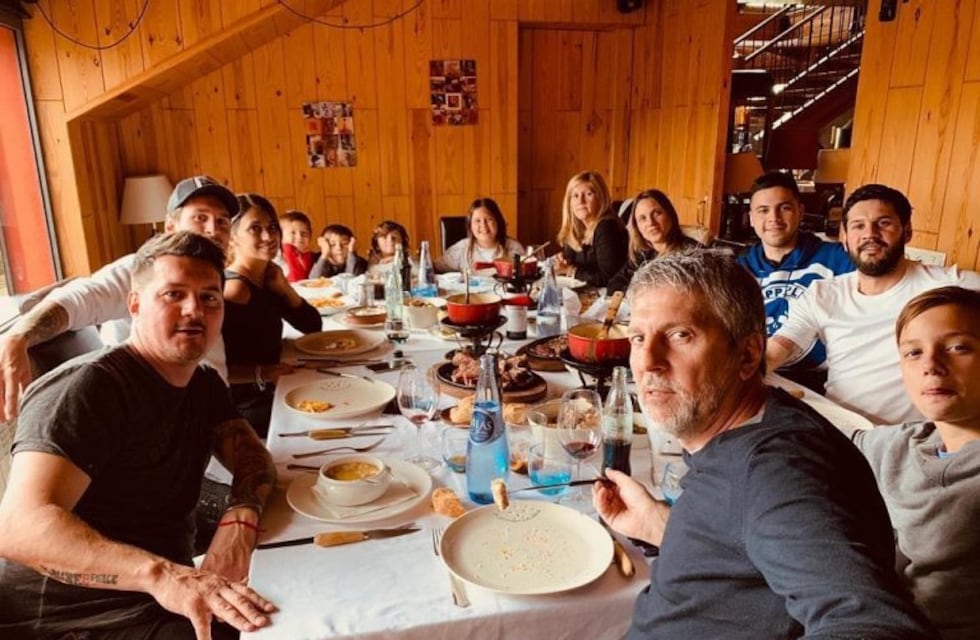 Lionel Messi reunió a hermanos y primos antes de su despedida de 2018