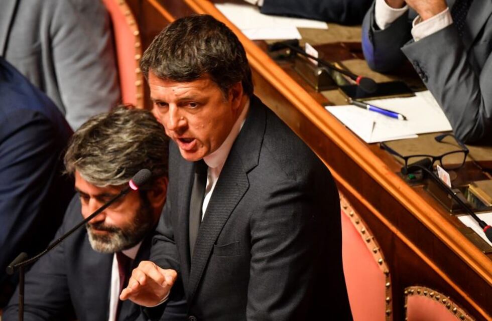 El primer ministro italiano Giuseppe Conte anunció que presentará su renuncia
