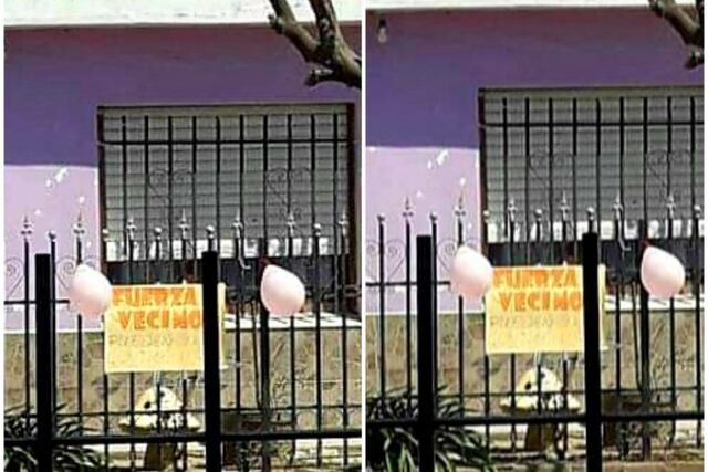 El gesto de vecinos que emocionó a toda una familia\u002E