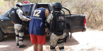 Detenido en capilla del Monte\u002E (Foto: FPA)\u002E