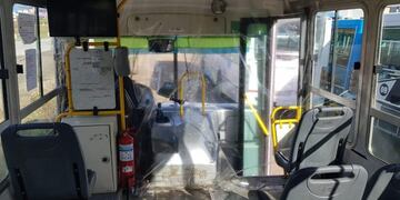 Colectivos de Ushuaia aislados y desinfectados