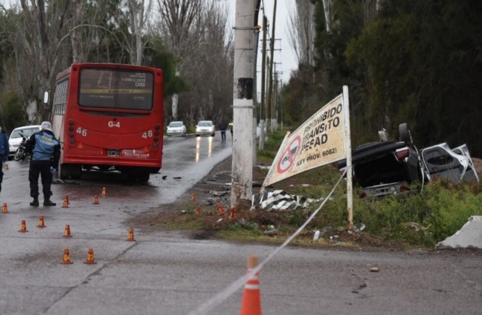 Murió la tercera víctima del accidente de esta mañana en Las Heras
