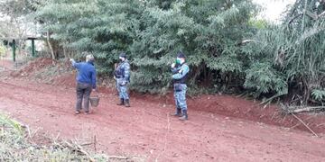 El herido llegó por sus propios medios hasta el hospital de Jardín América\u002E