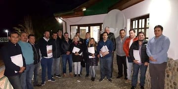 Reunión de intendentes por fondos soja en Piedra Buena