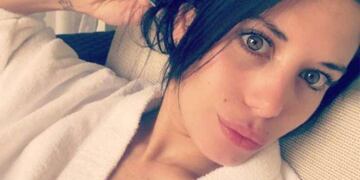 Valeria Aquino se tapó un tatuaje dedicado a El Polaco
