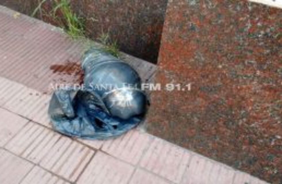 Mataron a un perro a cuchilladas y lo dejaron en una bolsa
