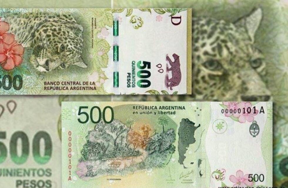 El billete de 500 pesos fue elegido como el mejor del mundo