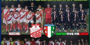 La final de la Copa Calamuchita tendrá como protagonistas al Deportivo Italiano de Santa Rosa y al Social y Deportivo de Villa General Belgrano\u002E